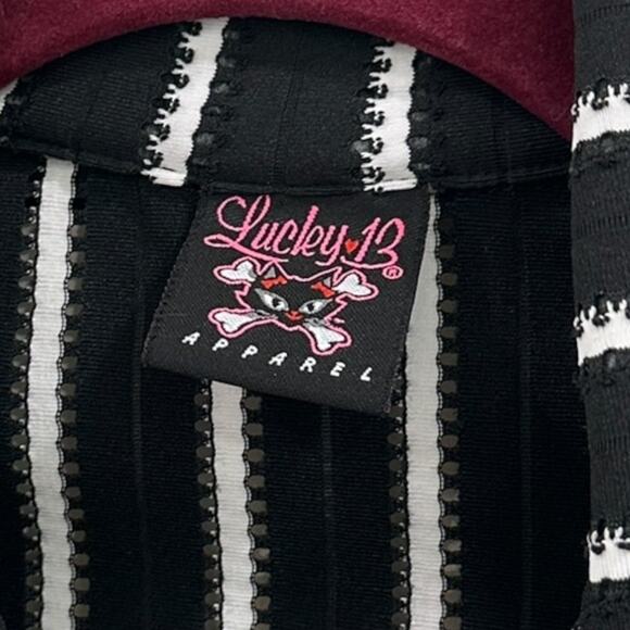 Y2k Lucky 13 Apparel Whimsygoth Button Down Blouse - Picture 3 of 8